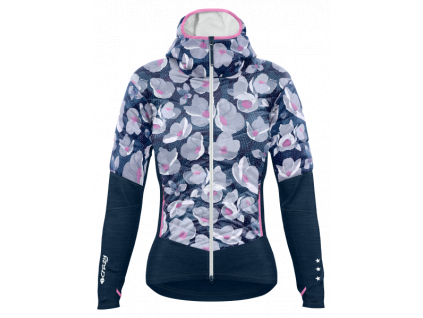 JACKET TRILOGY PRINTED WOMAN FALLING FLOWER