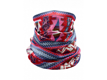 NECK GAITER LIGHT PRINT ETHNIC