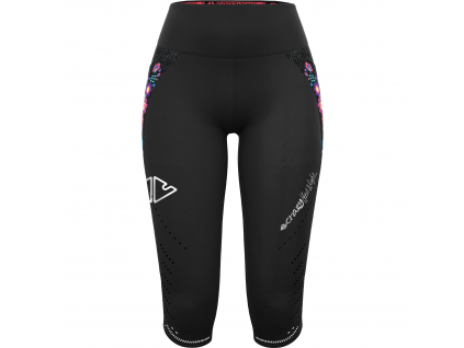 CRAZY PANT MID PRESSURE WOMAN MOUNTAIN FLOWER (Velikost XS)