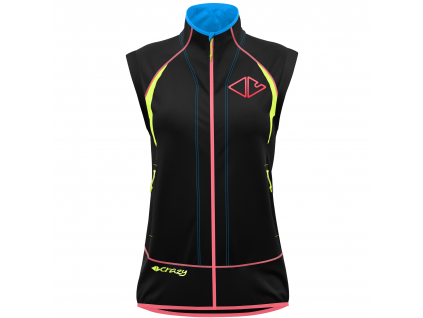 CRAZY VEST ALPINSTAR LIGHT WOMAN CHEWING GUM (Velikost XS)