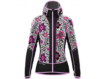 CRAZY JACKET OXYGEN WOMAN FLOWER (Velikost XS)