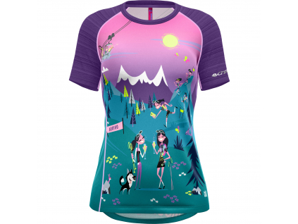 CRAZY T-SHIRT ALPINSTAR WOMAN I LOVE MOUNTAIN (Velikost XS)