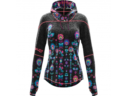 CRAZY PULL IBEX WOMAN MOUNTAIN FLOWER (Velikost M)