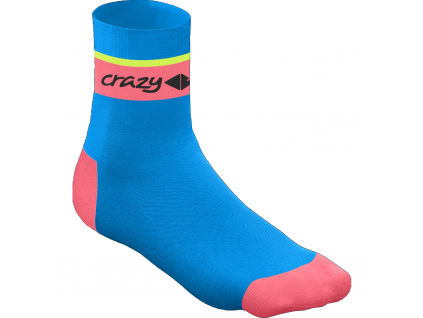 CRAZY CRAZY CARBON SOCKS  CHEWING GUM (Velikost 43-46)