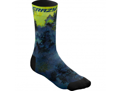 CRAZY CRAZY SOCKS  PINE TREE (Velikost 35-38)