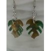 Náušnice Monstera