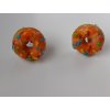 mini donut oranžový