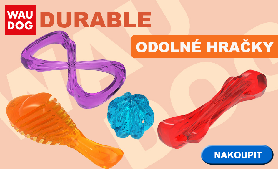 Nové odolné hračky pro psy WAU DOG FUN DURABLE