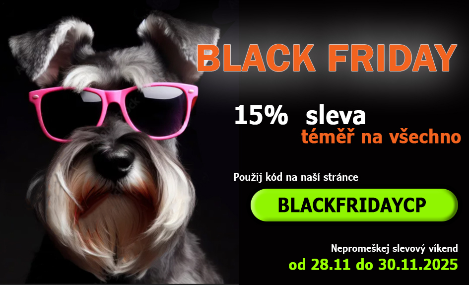 sleva - 15% Black friday