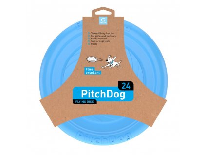 Pitch dog modrý letajici talir pro psa