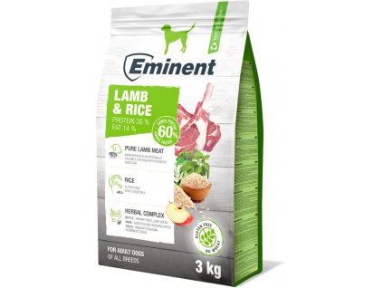 eminent lamb and rice 3 kg