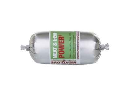 Odmeny pro psy ve tvaru salámu Meat & trEAT 100% kachna 200g