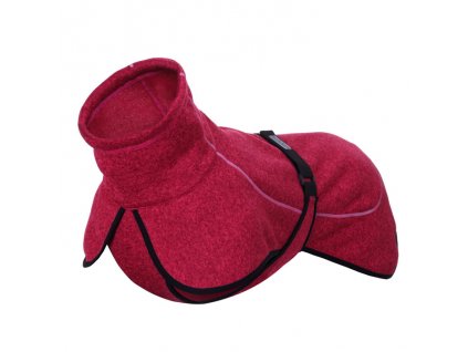 Flisova bunda pro psa Rukka Comfy růžová