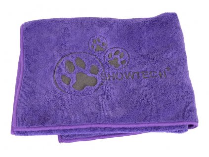 ručník pro psa fialovej barvy superabsorbčný