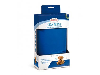 Chladící podložka pro psa STAY FRESH modrá L 80 x 90 cm