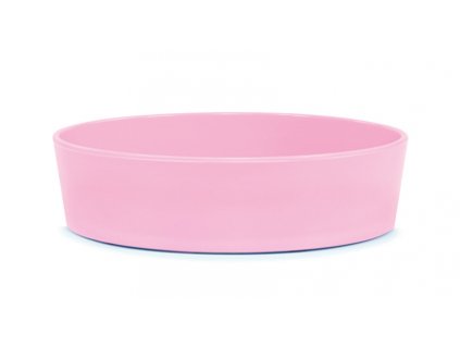 Melaminová miska pro kočku růžová