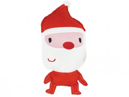 Plyšová pískací hračka pro psa polární Santa