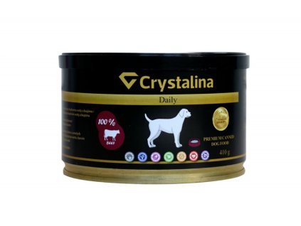 konzerva pre psa 100% hovädzie crystalina daily canned 100 hovadzie