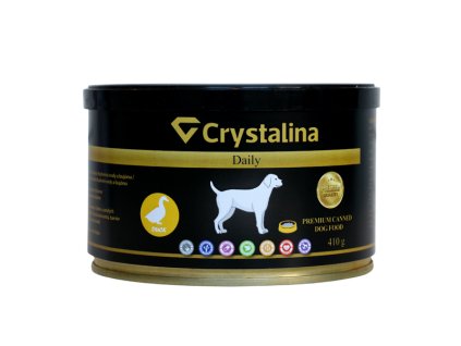 konzerva pro psy kachna crystalina