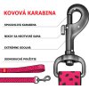 Nylonové vodítko melounové 122cm