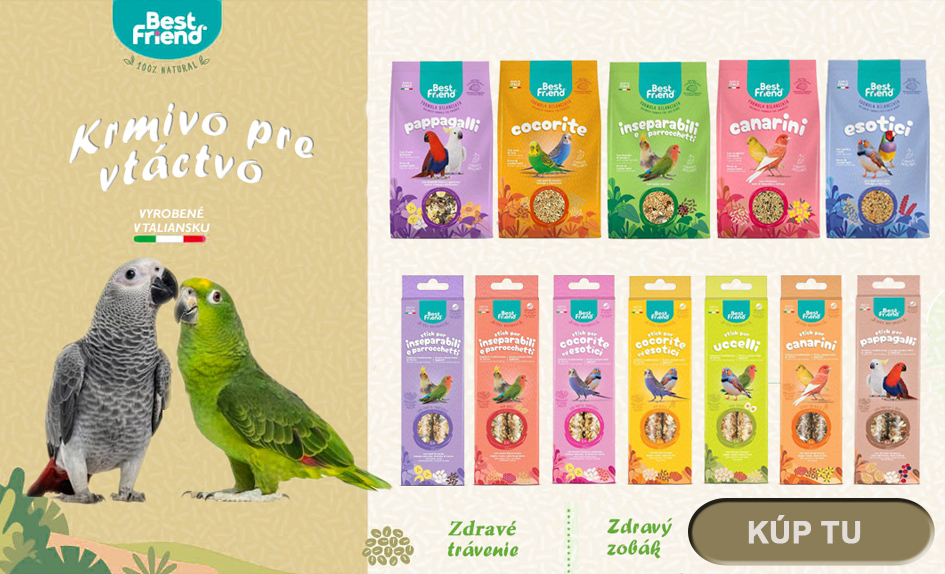 Krmivo pre exotické vtáctvo