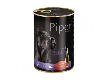 Konzerva pre psa Piper so zajacom 400g