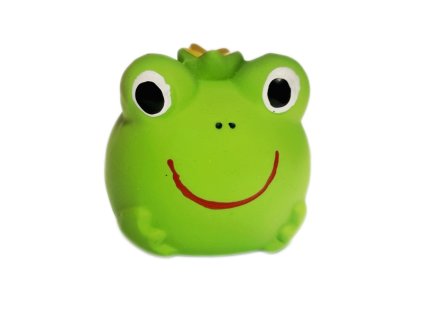 Pískácia hračka pre psa žabka 6cm