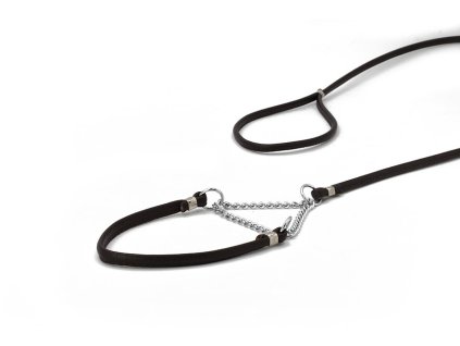 MAUL Kožené výstavné vodítko s retiazkou