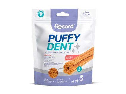 puffy dent dental snack for dogs L