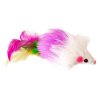 Hračka pre mačky myška s pierkovým chvostom
