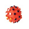 Pískacia hračka pre psa lopta s pichliačmi