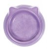 Bambusová miska pre mačku fialová