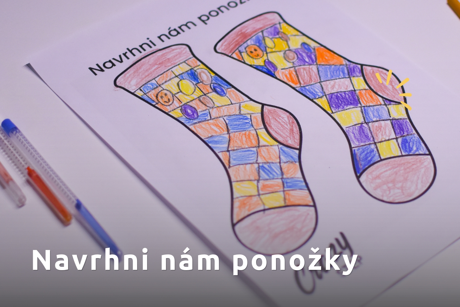 Navrhni CrazyStep ponožky a vyhraj!