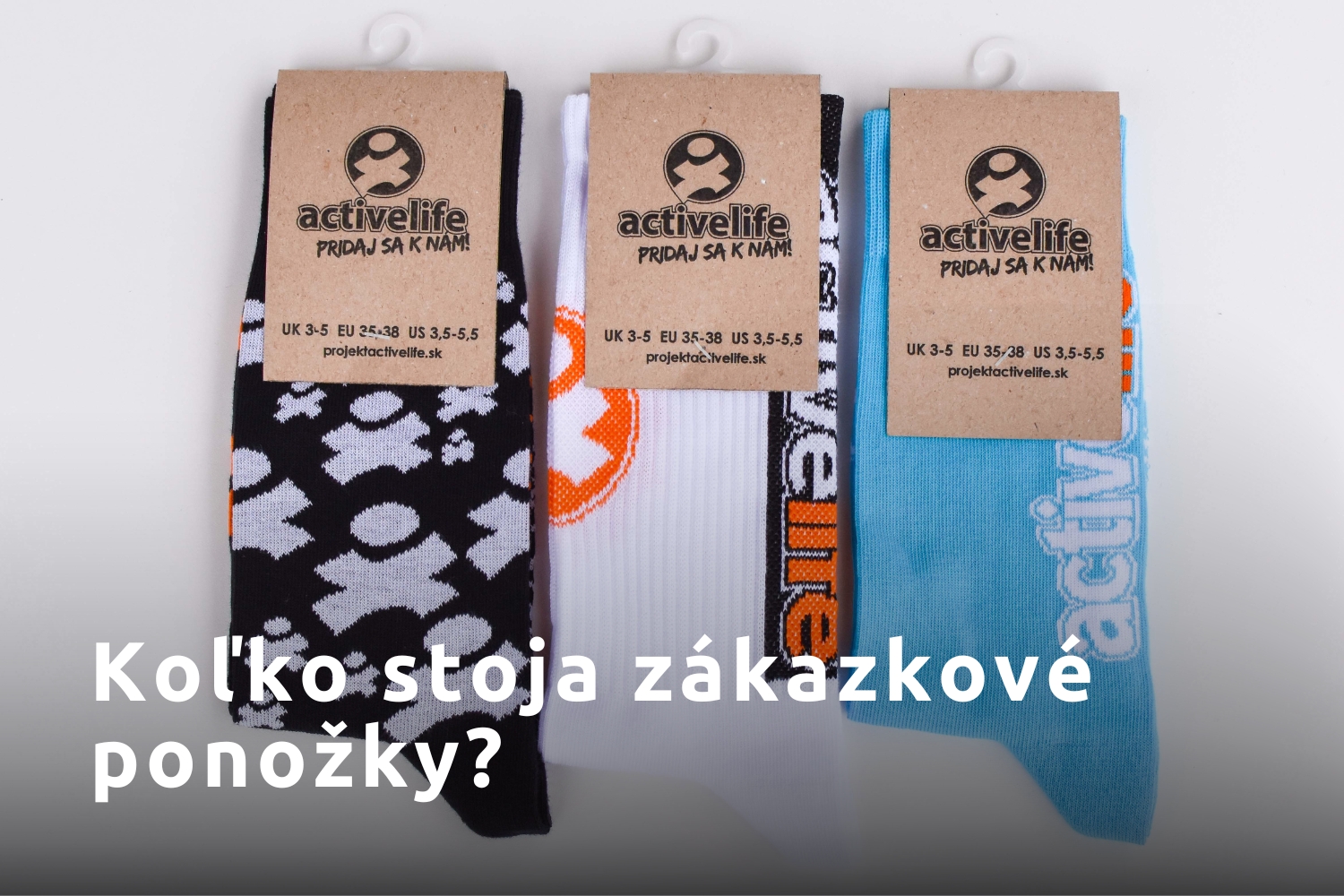 Koľko stoja zákazkové ponožky? (reálny prehľad cien)