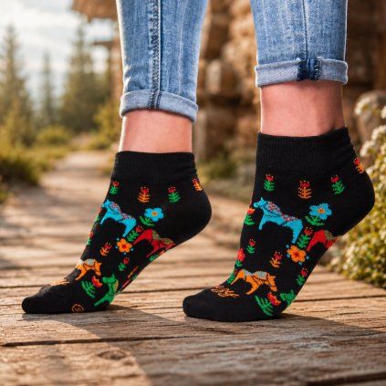 crazystep ponozky konik clenkove