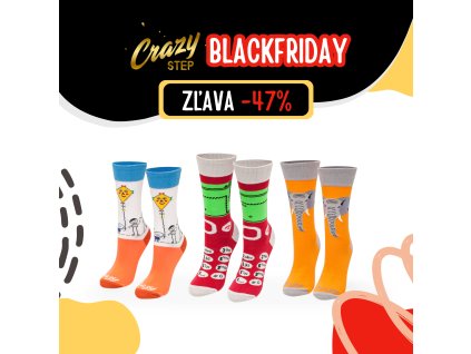 crazystep ponozky blackfriday 04