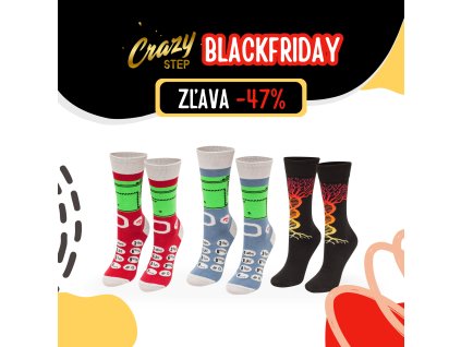 crazystep ponozky blackfriday 07
