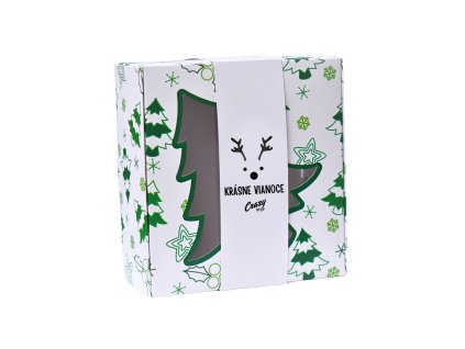 crazystep darcekova krabica vianoce stromcek