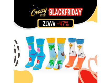 crazystep ponozky blackfriday 08
