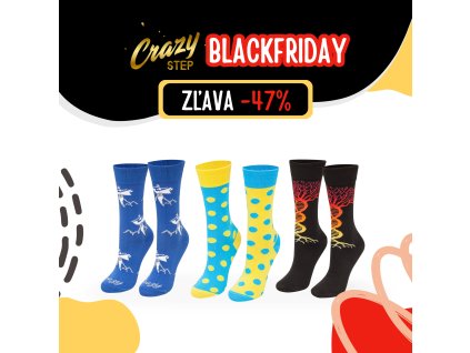 crazystep ponozky blackfriday 09