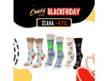 crazystep ponozky blackfriday 10