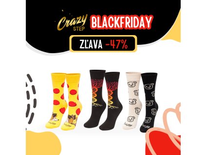 crazystep ponozky blackfriday 12