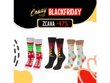 crazystep ponozky blackfriday 13