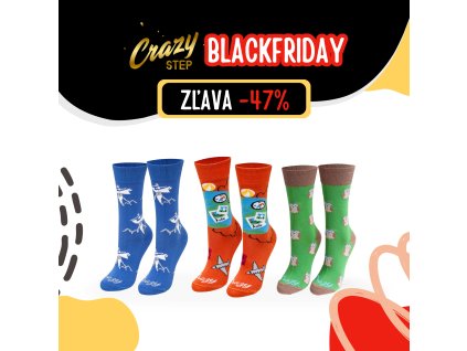 crazystep ponozky blackfriday 15