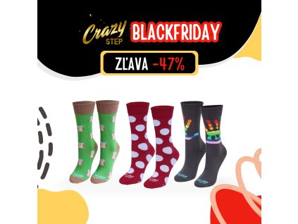 crazystep ponozky blackfriday 16