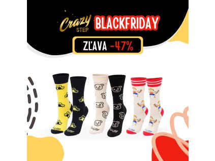 crazystep ponozky blackfriday 20
