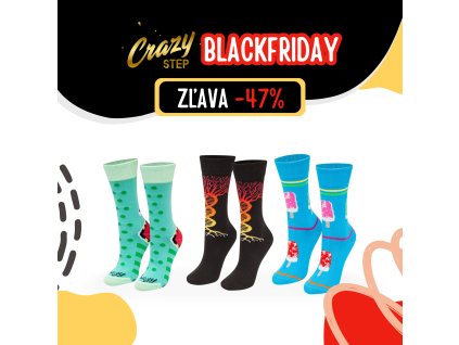 crazystep ponozky blackfriday 21