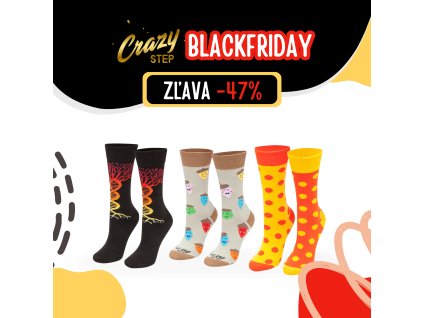 crazystep ponozky blackfriday 22