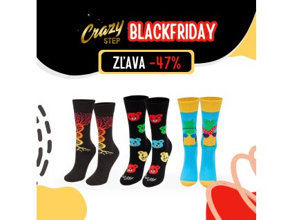 crazystep ponozky blackfriday 23