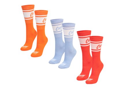 vysoke sportove ponozky crazystep set 13